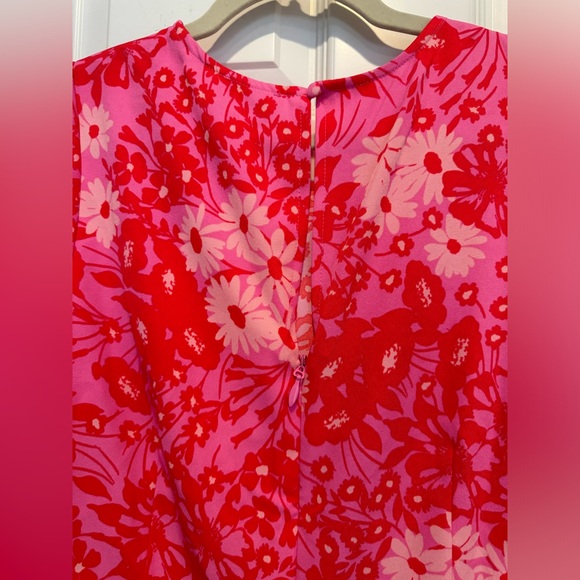 Lover Girl Flouncy Flare Mini Dress Sugar lips large new with tags - Picture 14 of 15